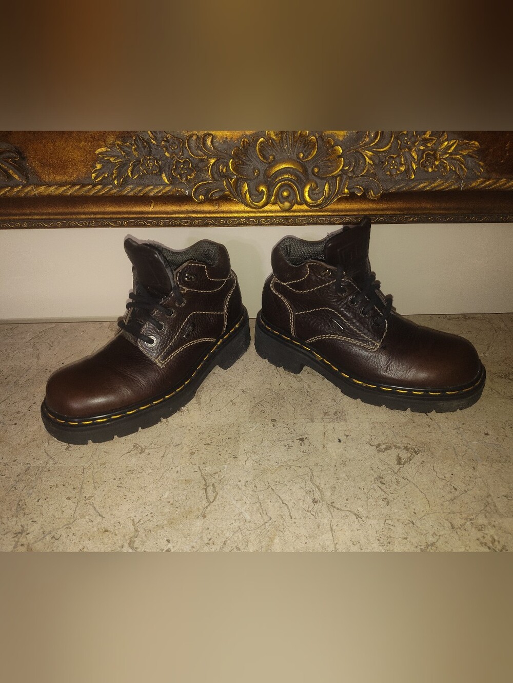 Vintage Dr Martens 9271 Made In England Hiking Boots